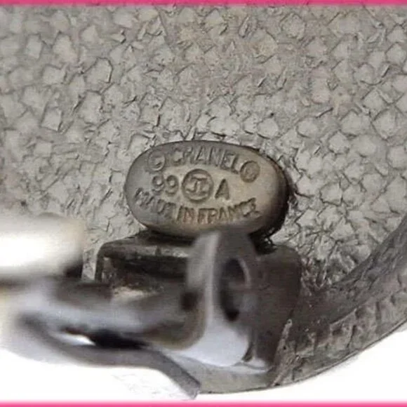 CHANEL Earring Silver x Beige x Green Women Authentic secondhand - Picture 6 of 7